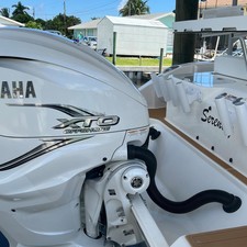 Cobia 217 center console