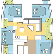 Fountaine Pajot Tanna 47 - 5 + 1 cab.