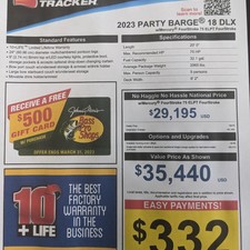 Sun Tracker Party Barge 18 DLX