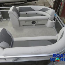 Tahoe Sport 2385 Rear Fish Pontoon & Honda 4-Stroke EFI