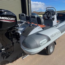 Highfield dl 420 aluminium rib