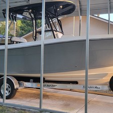 Cobia 217 center console