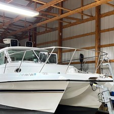 Glacier bay isle runner blue hull 2670