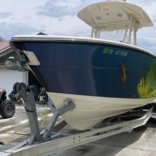 Cobia 217 center console