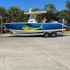 Cobia 217 center console