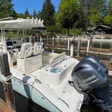 Cobia 217 center console