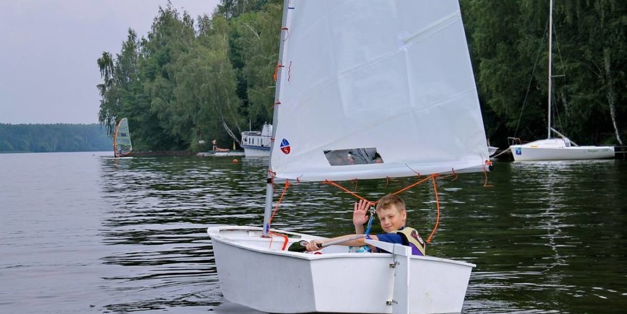 Швертбот Оптимист. Набор для постройки.