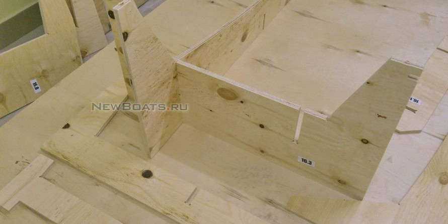 Швертбот Оптимист. Набор для постройки.