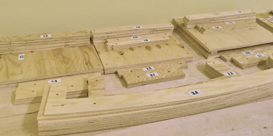 Швертбот Оптимист. Набор для постройки.