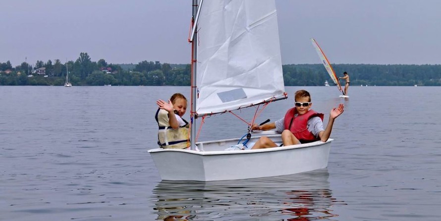 Швертбот Оптимист. Набор для постройки.