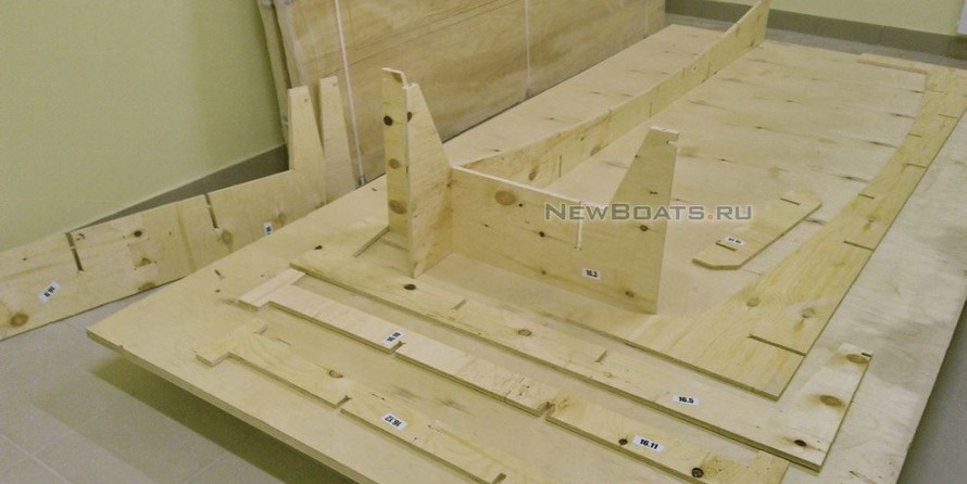 Швертбот Оптимист. Набор для постройки.