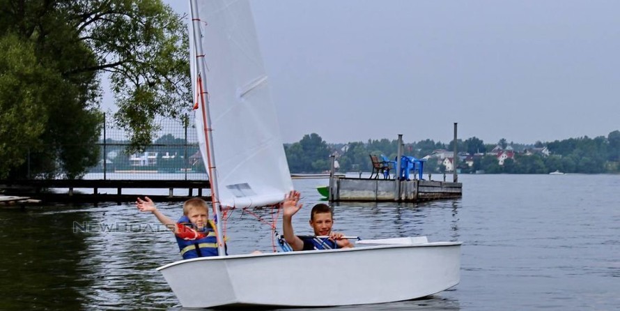 Швертбот Оптимист. Набор для постройки.