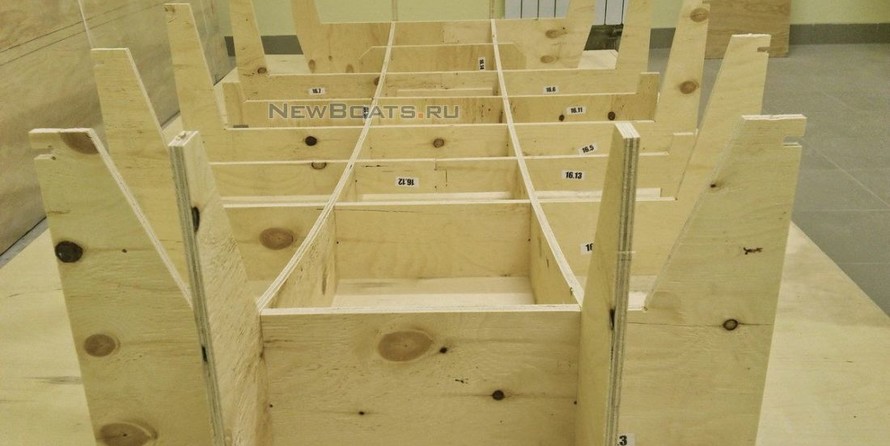 Швертбот Оптимист. Набор для постройки.