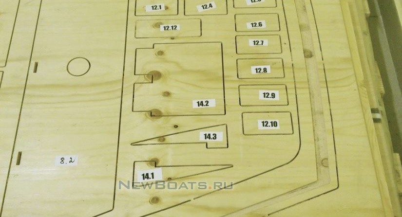 Швертбот Оптимист. Набор для постройки.