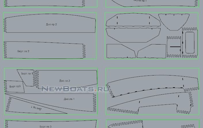 Швертбот Argie-15. Набор для постройки.