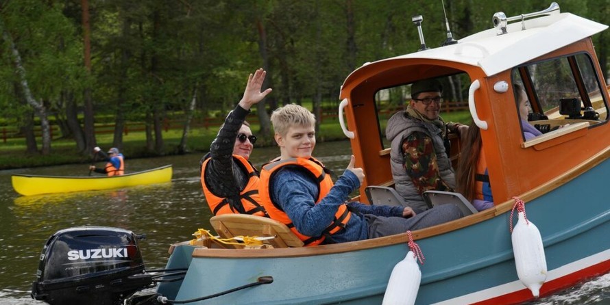 Мини-буксир. Набор для постройки.