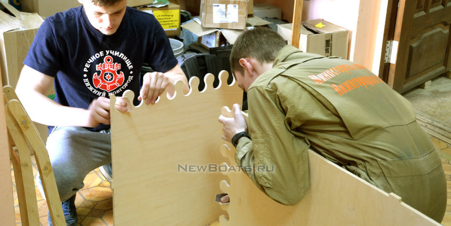 Мини-буксир. Набор для постройки.