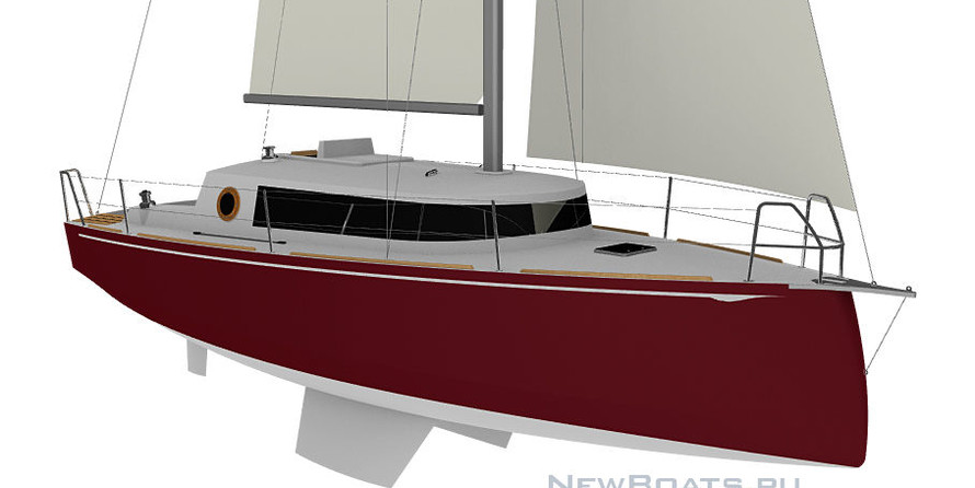 Круизная парусно-моторная яхта ЕК 800