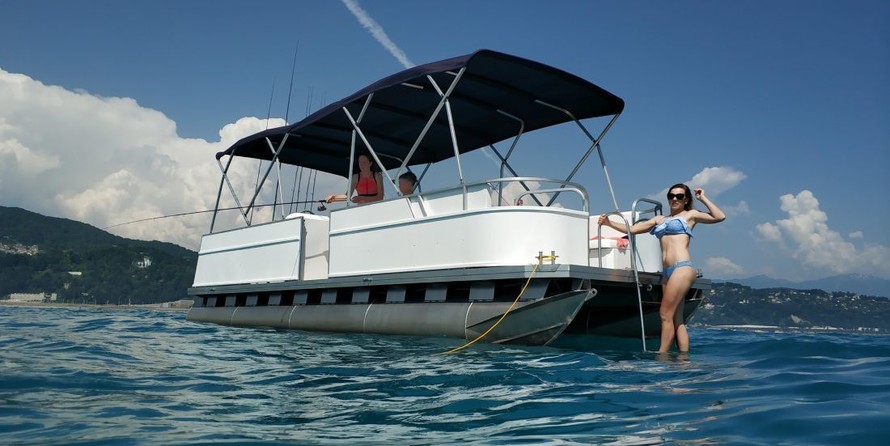 Катер алюминиевый понтон Турист Р-720