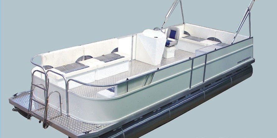 Катер алюминиевый понтон Турист Р-720