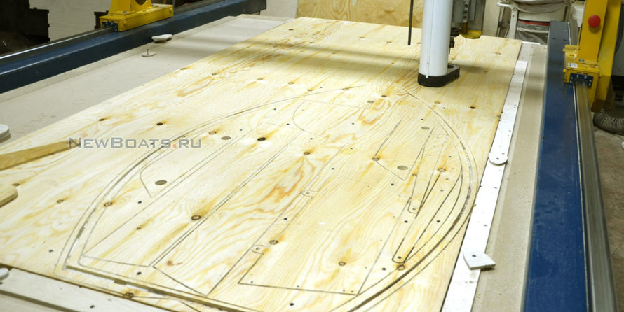 Лодка для детей BUMBLEBEE II. Набор для постройки.