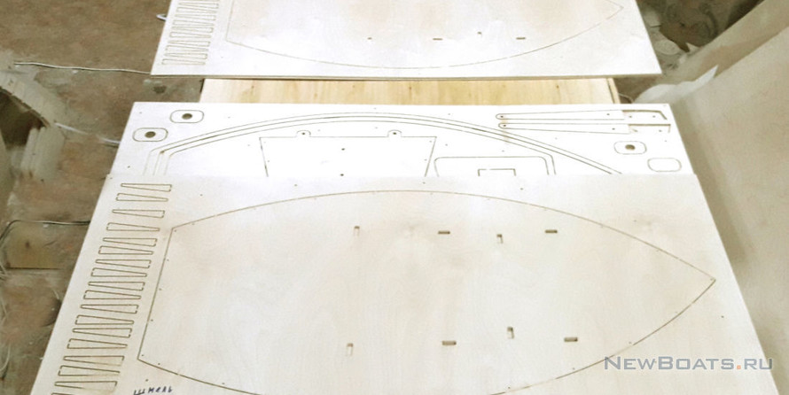 Лодка для детей BUMBLEBEE II. Набор для постройки.