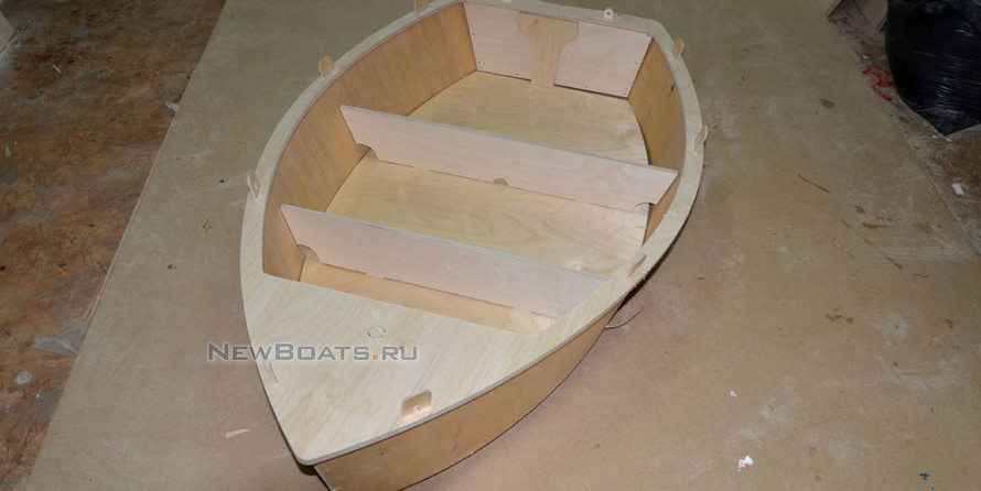 Лодка для детей BUMBLEBEE II. Набор для постройки.