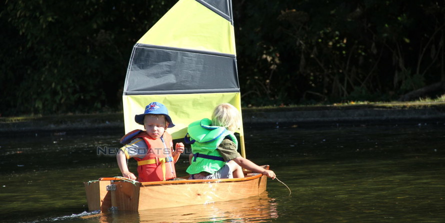 Лодка для детей BUMBLEBEE II. Набор для постройки.