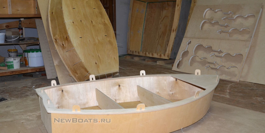 Лодка для детей BUMBLEBEE II. Набор для постройки.