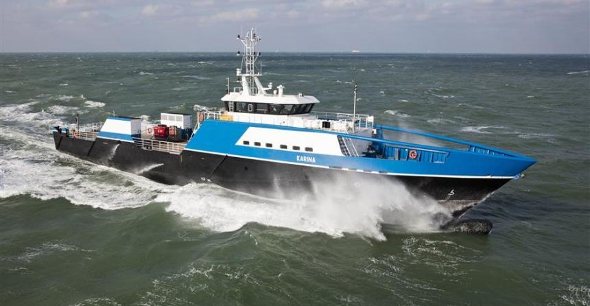 Expedition/shadow vessel 55m