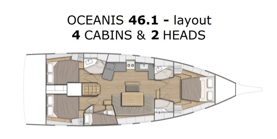 Beneteau Oceanis 46.1