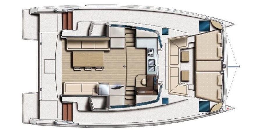 Bali catamarans 4.0 lounge