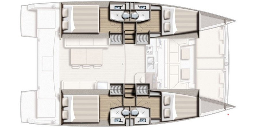 Bali catamarans 4.0 lounge