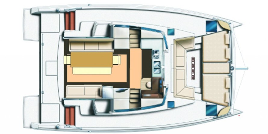 Bali catamarans 4.0 lounge