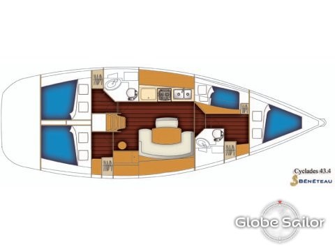 Beneteau Cyclades 43.4