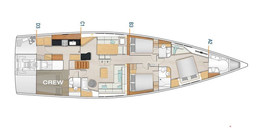 Hanse 675