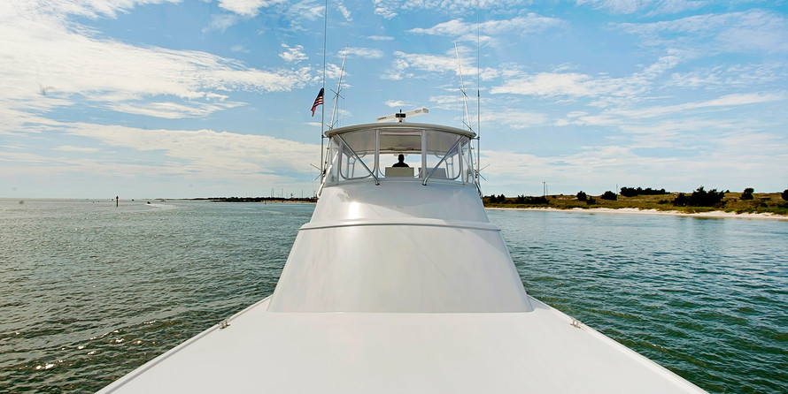 Jamie Chadwick Boats Custom Carolina Sport Fishing Convertible