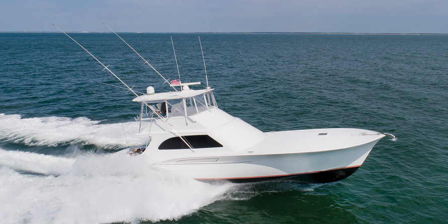 Jamie Chadwick Boats Custom Carolina Sport Fishing Convertible