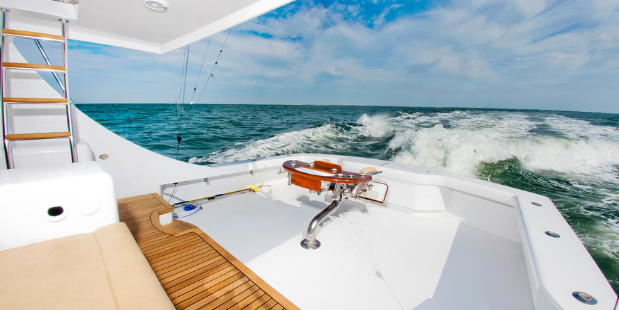 Jamie Chadwick Boats Custom Carolina Sport Fishing Convertible