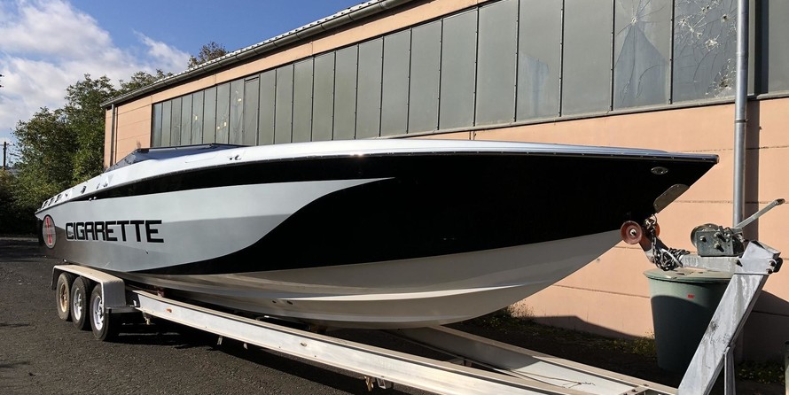 Cigarette 35 Cafe Racer