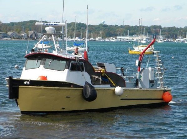 1999 27 hike built aluminum patrol boat w/ trailer