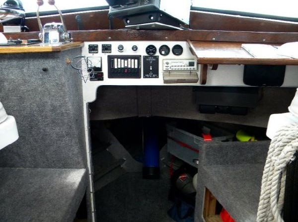 1999 27 hike built aluminum patrol boat w/ trailer