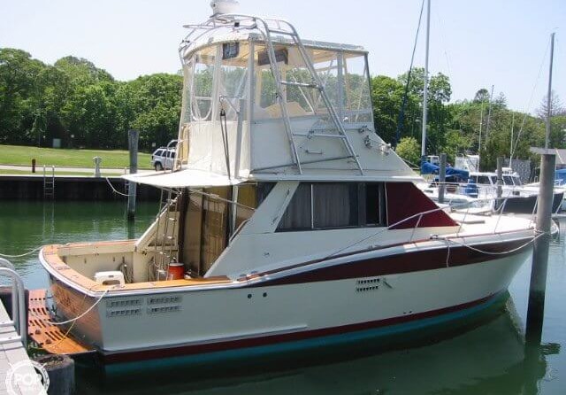 Trojan 36 Flybridge Convertible
