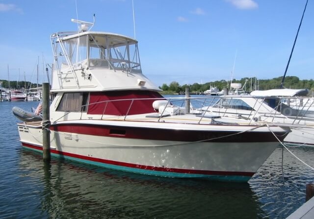 Trojan 36 Flybridge Convertible