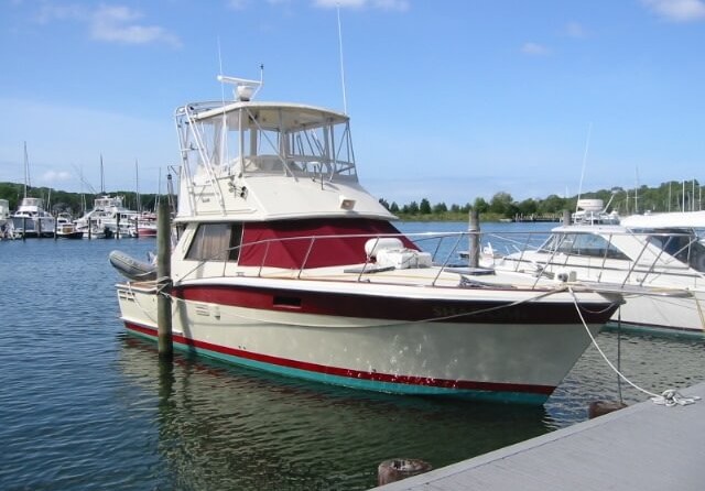 Trojan 36 Flybridge Convertible