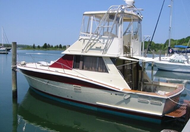 Trojan 36 Flybridge Convertible