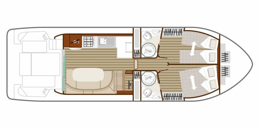 Cantieri estensi goldstar 560 c fly