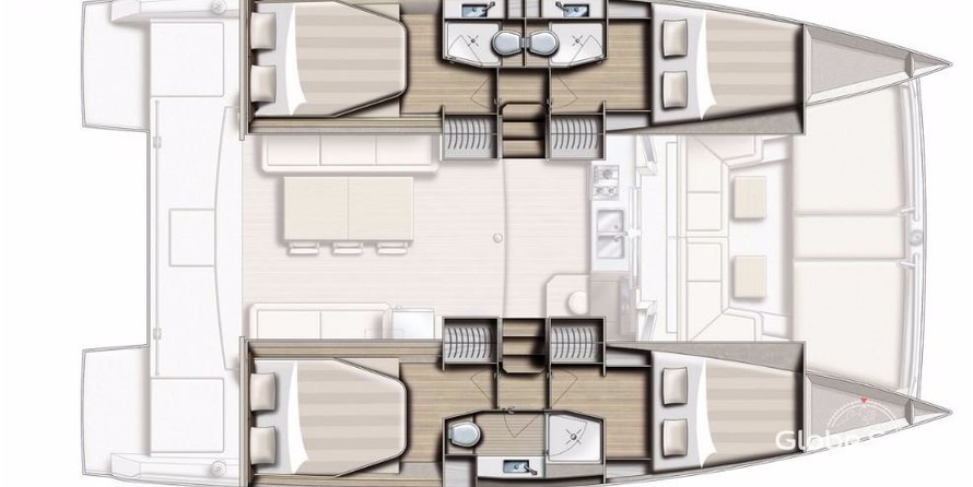 Bali catamarans 4.0 lounge