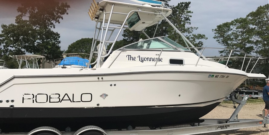 Robalo 2640 walkaround