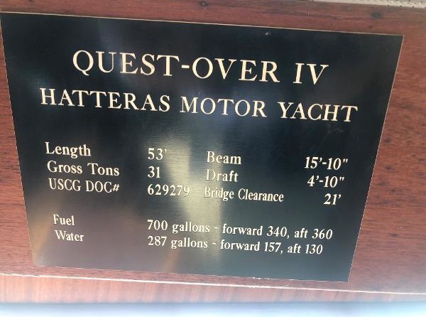 Hatteras 53 Motoryacht